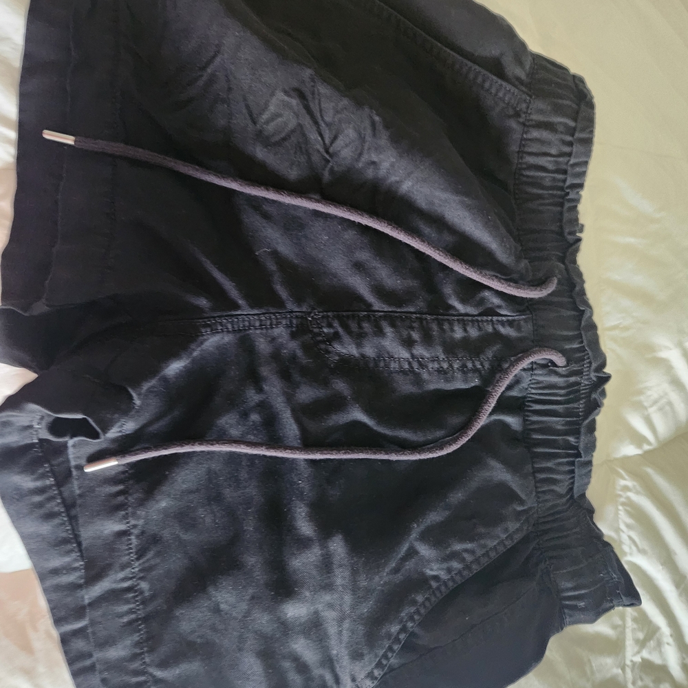 LOFT Women's High Waist Charcoal Shorts
